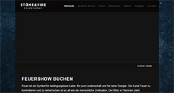 Desktop Screenshot of feuer-shows.de