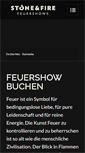 Mobile Screenshot of feuer-shows.de